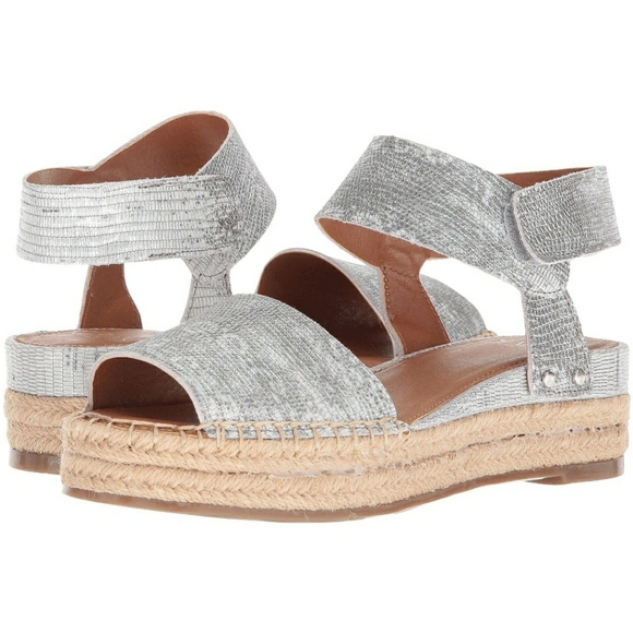 oak platform wedge espadrille